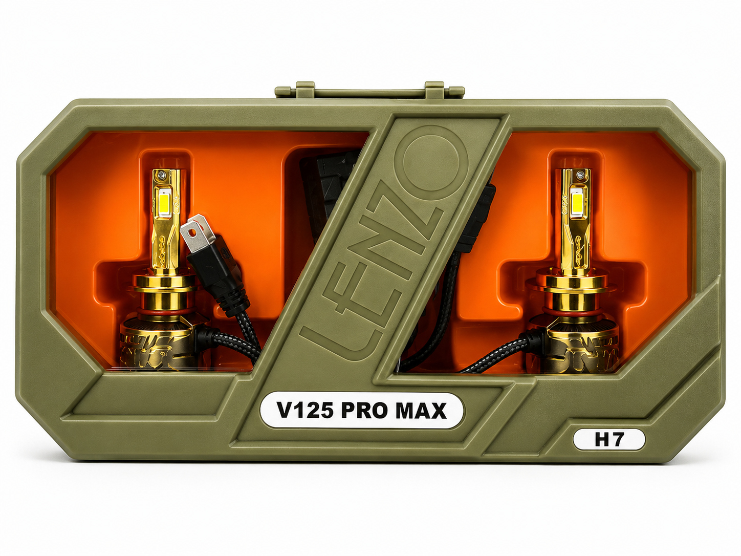 هدلایت خودرو لنزو مدل V125 PRO یخی ۱۲۵ وات
