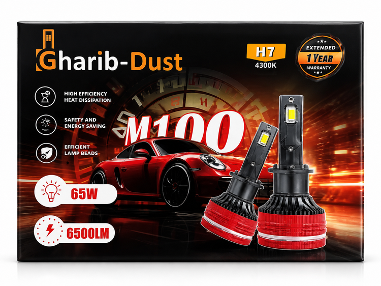 هدلایت خودرو کانپکس غریب دوست مدل M10۰ آفتابی ۶۵ وات